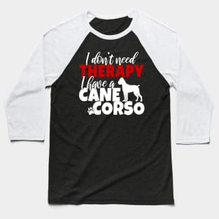 Cane Corso Dog Baseball T-Shirt